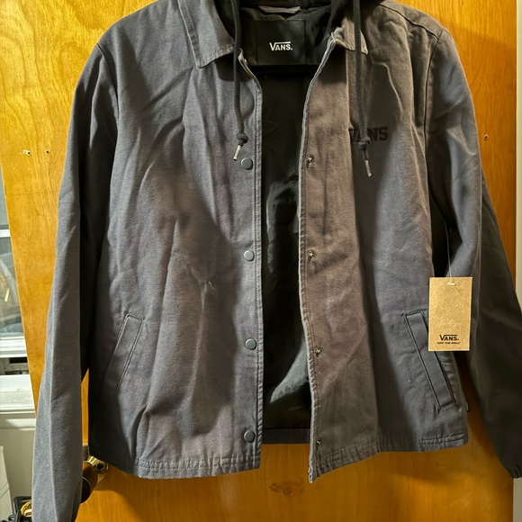 Vans Gray Jacket - Picture 1 of 4